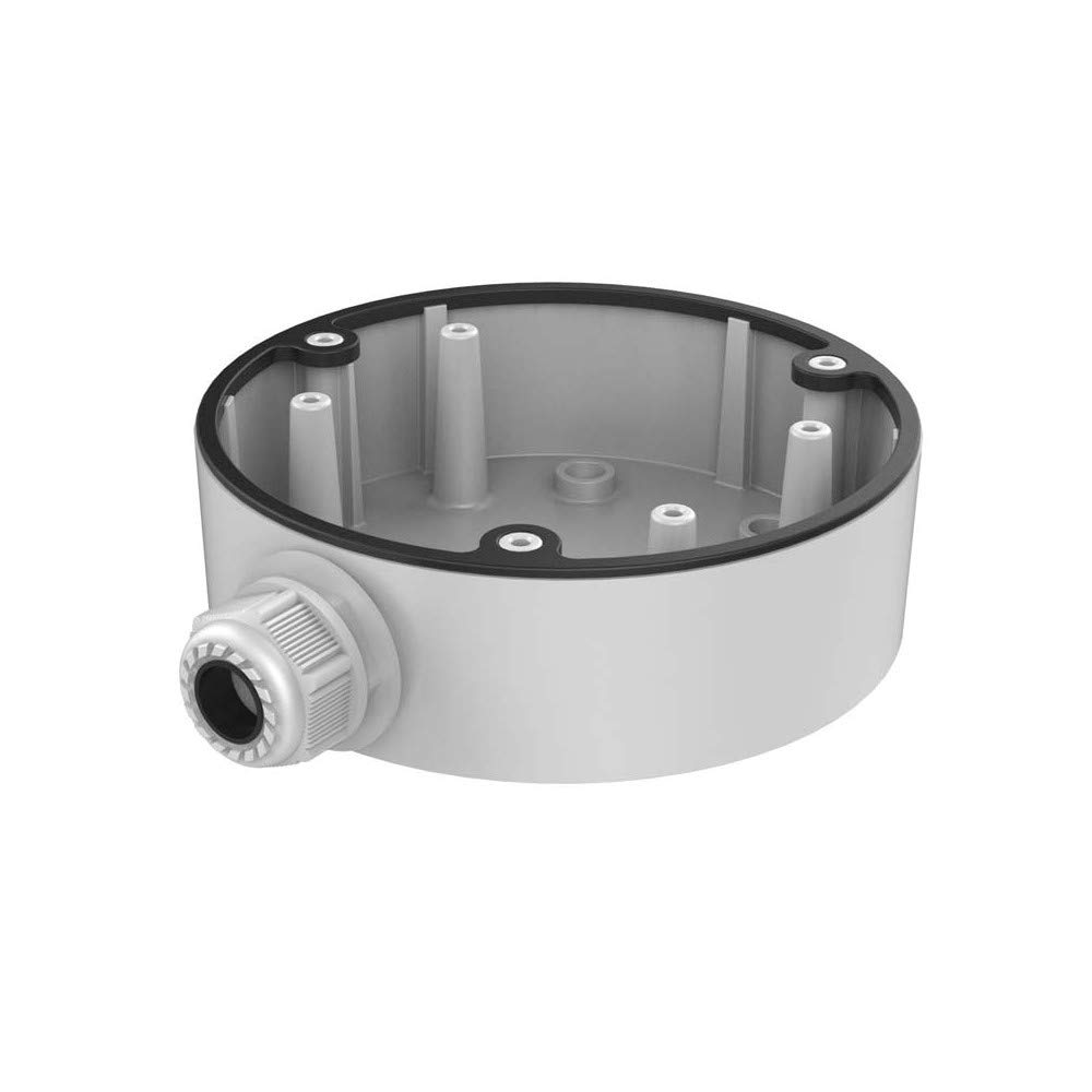 Hikvision Back Box Wall Mount Bracket for DS-2CD27XXF-I Series IP Dome Camera - White