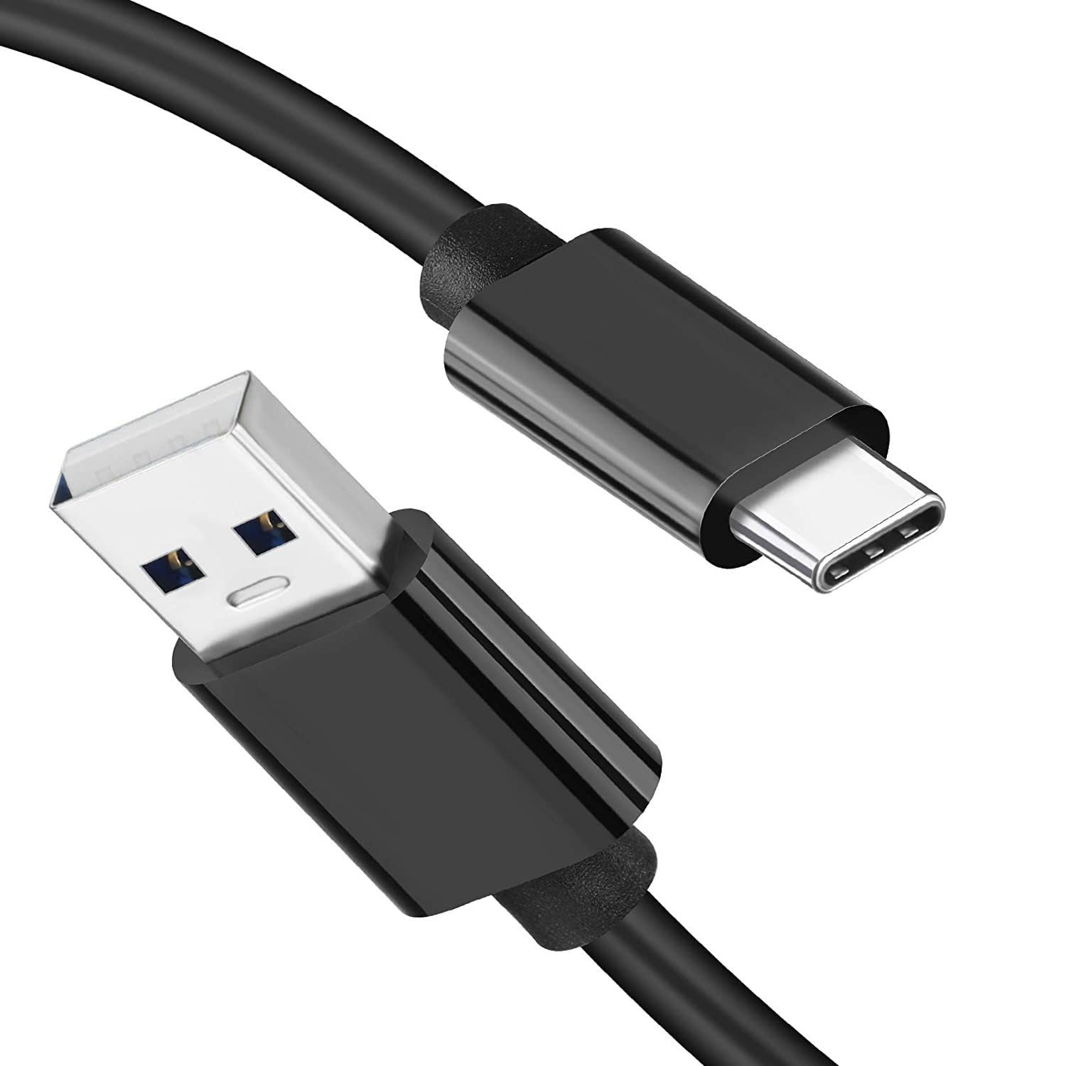 Photo 1 of 5feet USB C Handheld Mini Fan Charger Cable for JISULIFE Fan, Aluan, WiHoo, CIVPOWER Neck Fa-n, HomeLifairy, FrSara, Bladeless Fa-n, Replacement Personal Portable Fa-n Type-C Charging Power Cord