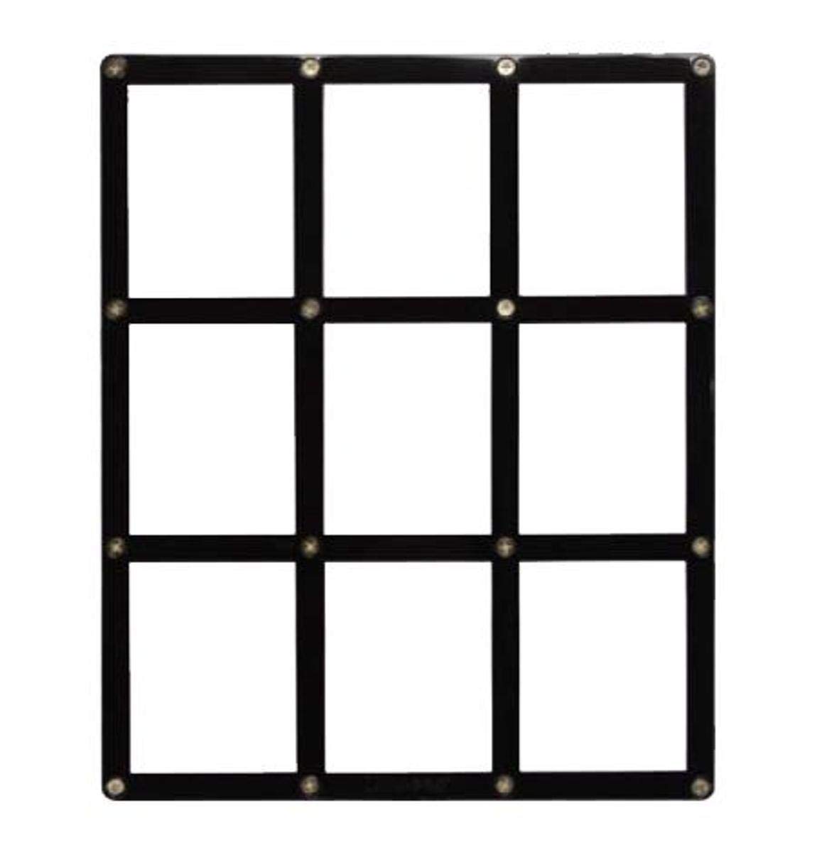 Ultra Pro 9-Card Black Frame Screwdown Card Holder
