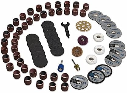 Dremel 725 EZ SpeedClic Accessory Set - 70 Rotary Tool Accessories for Cutting Sanding, Cleaning and Polishing - Image 3