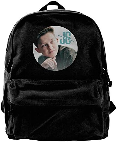Canvas Backpack, Jacob Sartorius Casual Computer School Bag Daypack For Travel, Hiking, Camping