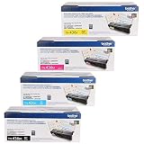 Brother TN436BK, TN436C, TN436Y, TN436M 4-Color Super High Yield Toner Cartridge Set