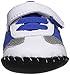 pediped Originals Cliff Sneaker, White/Blue,Large (18-24 Months)