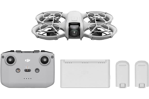 DJI Neo Fly More Combo, Mini Drone with 4K UHD Camera for Adults, 135g Self Flying Drone that Follows You, Palm Takeoff, Subj