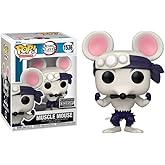 Funko Pop Demon Slayer + Protector: Pop! Animation Vinyl Figure (Gift Set Bundled with ToyBop Brand Box Protector Collector Case) (Muscle Mouse EE Exclusive)