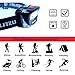 Brightest LED Headlamp - with Red Light - Blitzu i2 Headlight Flashlight for Kids, Men, Women. Perfect Waterproof Head Light For Running, Walking, Reading, Camping, Home Projects, Fun Toys & Emergency