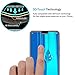 [2-Pack] Jbao Direct Huawei Y9 Screen Protector, [Scratch Resistant][Anti-Fingerprint][Bubble Free][2.5D Arc Edge][Ultra Clear] 9H Hardness Tempered Glass for Huawei Y9 2019