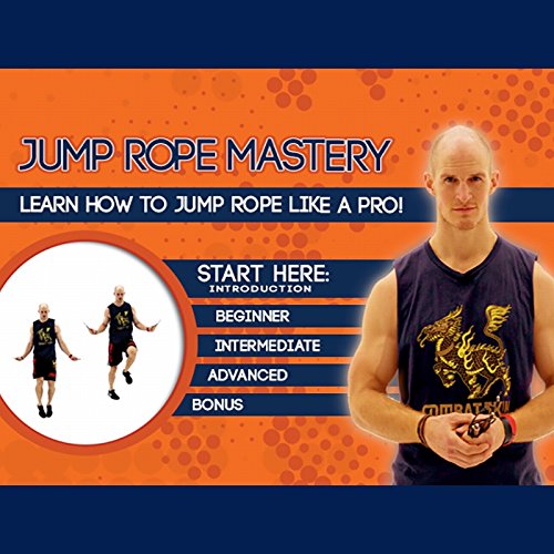 Jump Rope Mastery DVD - Jump Rope DVD with Routines, Exercises & Techniques to Improve Fitness, Agility, Cardio & to Tone Body