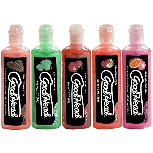 Goodhead Oral Delight Gel Assorted Flavors 5 Pack 1 Ounce