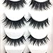 NewKelly Luxury 3D False Lashes Fluffy Strip Eyelashes Long Natural Party