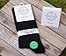 Men's Bamboo 4 Pair Socks - Soft Touch, Scented, Seamless, Antibacterial Organic Bamboo Fiber (Assorted-2)