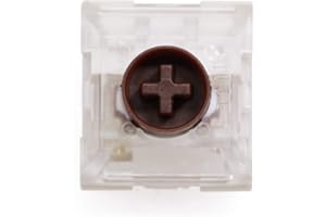 KPREPUBLIC Kailh Box Silent Pink Silent Brown Switch RGB SMD Pink Linear 45g Tactile 60g Switches Dustproof for Mechanical Keyboard mx stem (X110 PCS, Kailh Box Silent Brown Switch)