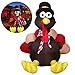 6 Foot Thanksgiving Inflatable Turkey, YUNLIGHTS Lighted Air Blown Inflatable Turkey with Pilgrim Hat Perfect Thanksgiving Autumn Decorations