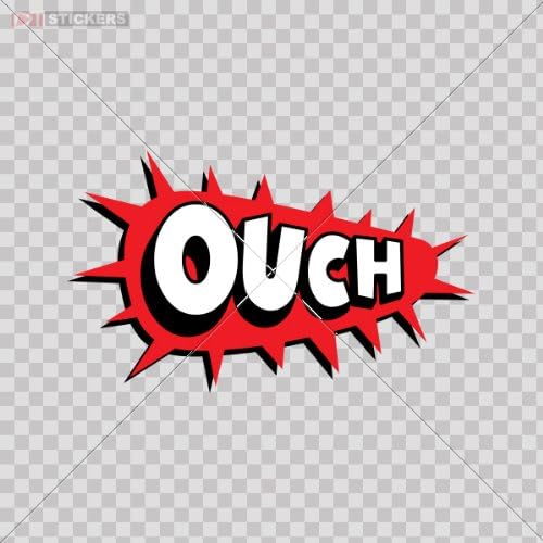 Stickers Decals Funny Sound Car Window Wall Art Decor Doors Helmet Truck Motorcycle Note Book Mobile Laptop Glass Size: 5 X 3 Inches Vinyl color print