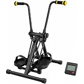 Pedal Exerciser Bike for Seniors, Seated Arm and Leg Exercise Machine with LCD Display, Upper and Lower Limb Trainer for Home Sitting Workout