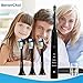 Compatible Philips Sonicare DiamondClean and Exceptional Plaque Control Brush Heads, 8 Pack, Black, HX6068. Up to 6x more Plaque than a Manual Toothbrush. This Product has Patent, Protected by US Law.