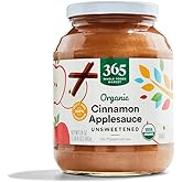 365 by Whole Foods Market, Organic Cinnamon Apple Sauce, 24 Ounce