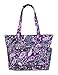 Ricardo Beverly Hills Mar Vista 18-Inch Shopper, Purple Paisley, One Size