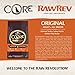 Wellness CORE+ Dry Dog Food with Freeze Dried Pieces, Grain Free, High Protein, Natural, Original Turkey & Chicken Recipe, (4-Pound Bag)