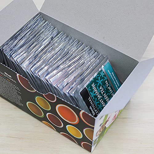 Dilmah Exceptional Tè Verde Profumato con Fiori di Gelsomino Made in Sri Lanka - 1 x 50 Bustine di Tè (100 Gram) - immagine 5