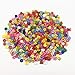 Mixed 6mm Mini Tiny Buttons Heart Flower Star Resin Round Sewing Doll Clothes Button Embellishments Scrapbook Cardmaking Pack of 1000