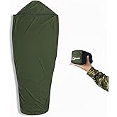 Litume Bivy Sack Sleeping Bag Cover &ndash; Waterproof Mummy-Style, Compact &amp; Lightweight Shelter for Stealth Camping Backpackers Wild bushcraft Equipment Outdoor Survival