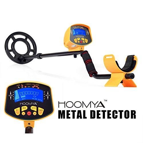 Huya Force Metal Detector Waterproof LCD Display Detects All Metals Adjustable Rod