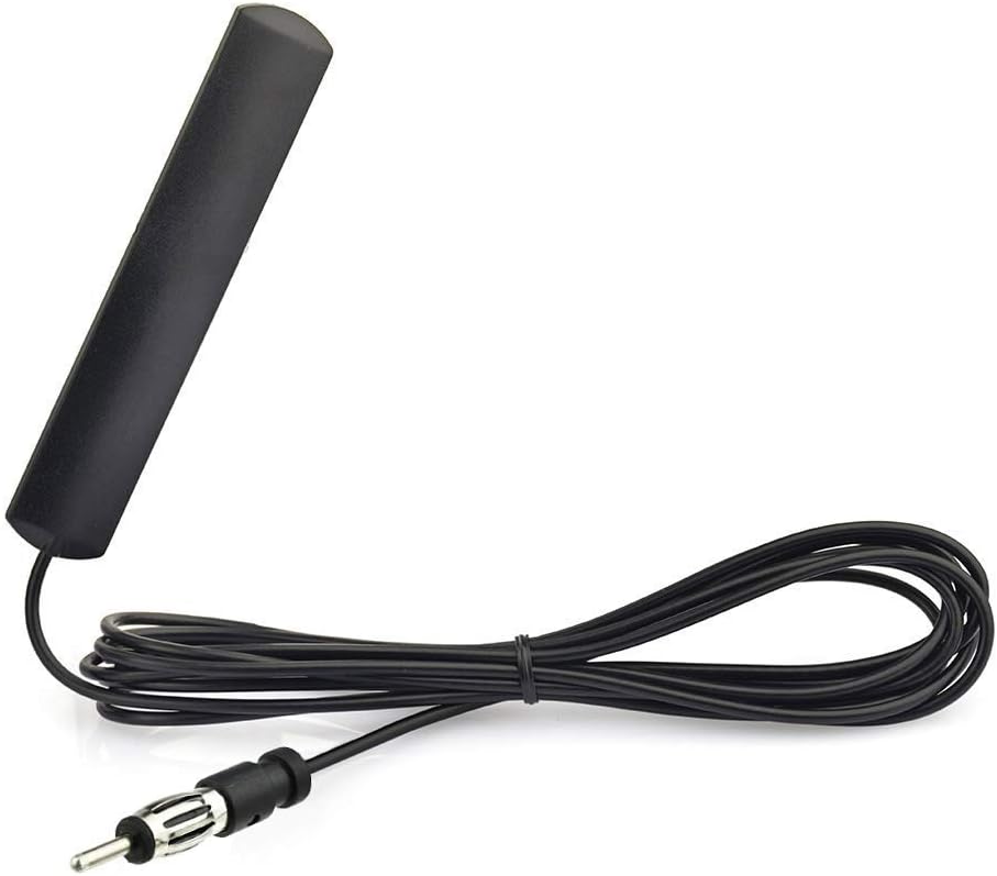 Bingfu Car Antenna Car Stereo FM AM Radio Antenna Car Adhesive Mount Hidden Patch Antenna for Vehicle Truck SUV Car Stereo in Dash Head Unit CD Media Receiver Player Audio HD Radio Tuner Amplifier: Car Electronics