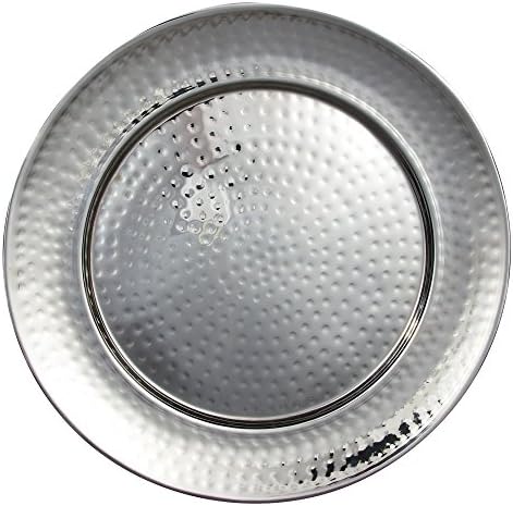 Leeber Hammered Round Tray