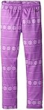 Hot Chillys Youth Midweight Print Bottom, Alpine Stripe/April, X-Small