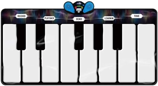 Amazon Co Jp 子供のおもちゃピアノ充電式ゲームパッド学習歌うカーペットタッチ遊ぶクロールマット3歳以上 サイズ A ホーム キッチン