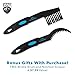 Bike Chain Cleaning Tool by Ozzy Outdoors-Our Newly Designed Cleaner uses Rotating Brushes to Make Bicycle Chain Maintenance Easy-Bonus Gift with Purchase
