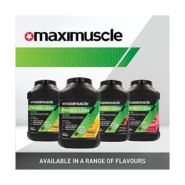 Maximuscle Promax Lean | Whey Protein Sports Supplement Powder for Lean Muscle Development | Banoffee, 980g - 28…