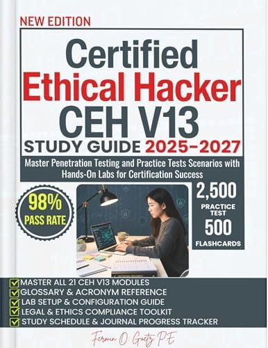 Amazon.com: CEH v13 Certified Ethical Hacker: The Ultimate Study