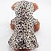 Howstar Puppy Clothing, Pet Dog Leopard Hoodie Coat Lovely Warm Apparl Outfit (Brown, L)