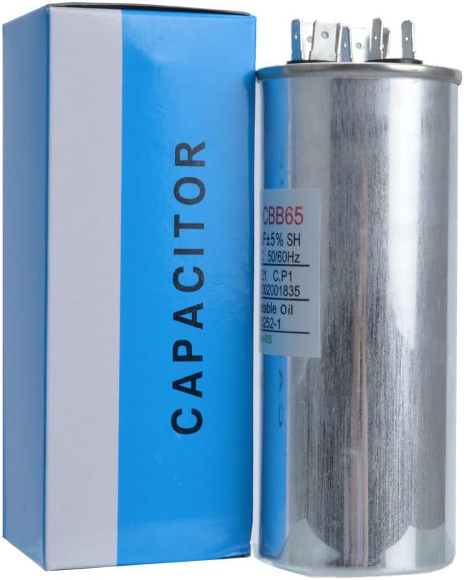 Capacitors 45 5 Microfarad Runs AC Motor and Fan Capacitor 45 5 uf MFD