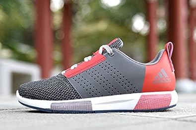 アディダス オリジナルス 通気性 通勤 通学 ヒールスニーカー メンズ 270mmレッド グレー 並行輸入品 スニーカー Amazon