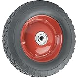 Replacement Wheel with Offset Steel Hub - 8-Inch x 1-3/4-Inch - 60 lb. Load Capacity - For use on Wheelbarrows, Wagons, Carts, & Many Other Products