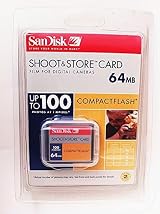 SanDisk Shoot & Store CompactFlash 64MB Memory Card view 2