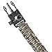Wooboo 5 in 1 Outdoor Survival Gear Escape Paracord Bracelet Flint Whistle Compass Scraper(Camouflage)