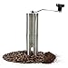 EZE Homegoods Hand Coffee Mill Grinder with Conical Ceramic Burr | Consistent Grind Every Time, Professional Grade, Stainless Steel, Lightweight and Portable, Heavy Duty Extra Long Hand Crank