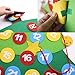 DomeStar Advent Calendar, Countdown up to 25 Days Christmas Tree Calendar Felt Hanging Decorations