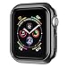 amBand Compatible for Apple Watch Series 4 44mm Case, Soft Slim TPU Bumper Cover Compatible for iWatch Series 4 Black