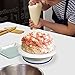 Cake Turntable Rotating Stand by Bakeware Pro with Bonus Frosting Icing Piping Pastry Bag and Five Nozzle Tips| Revolving Decorating Supplies Set For Dessert Birthday Party Holiday Wedding