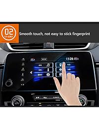 Protector de pantalla de navegación para coche Honda CRV EX EX-L Touring Touch Screen Protector, 9H más fuerte resistencia película de vidrio endurecido