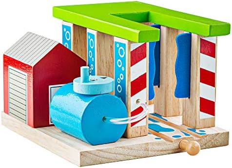 Bigjigs Rail Wooden Train Washer 