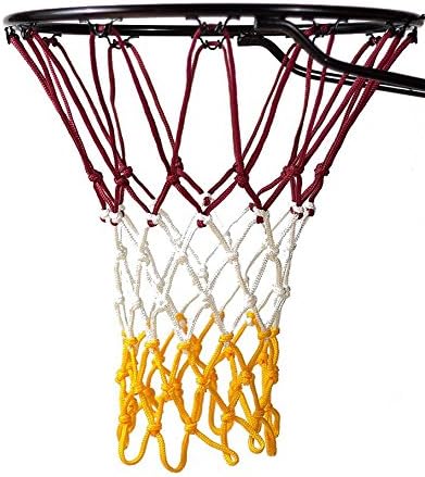 Fandom Nets Ultra Heavy Duty Basketball Net | NCAA & NBA Size | Fits Indoor and Outdoor Hoop/Goal | Basketball Net Replacement for Official Regulation