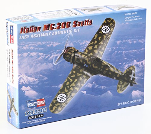 Hobby Boss Italian MC.200 Saetta Easy Assembly Kit