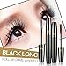 3D Fiber Lash Mascara, 3D Fiber Lashes, 3D Fiber Mascara Best for Thickening & Lengthening, Waterproof, Smudge proof, Hypoallergenic, No Clump, Long Lasting