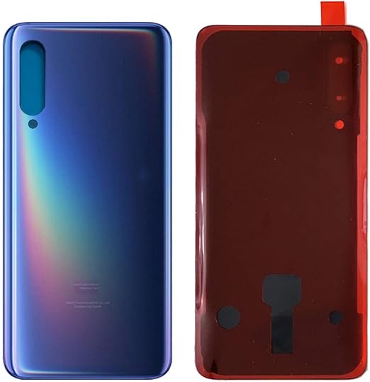 Amazon Com Rear Battery Door Housing Back Cover Replacement For Xiaomi Mi 9 Mi9 M1902f1g M1902f1t M1902f1a Blue